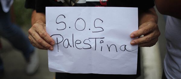 Venezüella'da Filistin'e destek gösterisi - Sputnik Türkiye