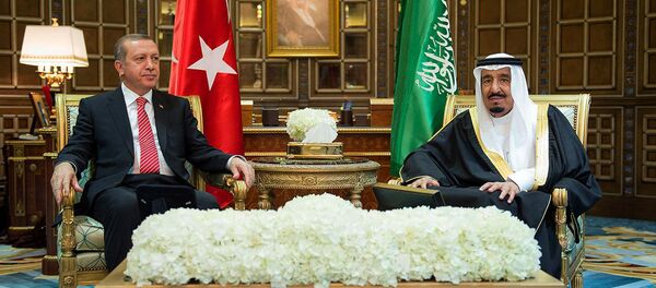 Recep Tayyip Erdoğan & Selman bin Abdülaziz - Sputnik Türkiye