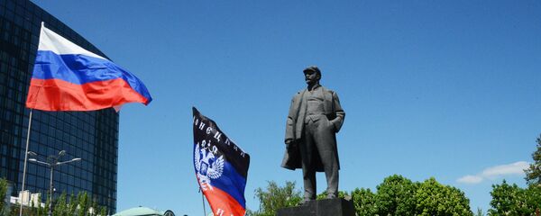 Donetsk ve Lugansk'taki bağımsızlık referandumu 1. yılında - Sputnik Türkiye