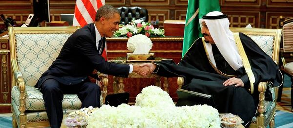ABD Başkanı Barack Obama- Suudi Arabistan Kralı Selman bin Abdülaziz El Suud - Sputnik Türkiye