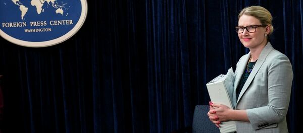 ABD Dışişleri Bakanlığı Sözcü Yardımcısı Marie Harf - Sputnik Türkiye