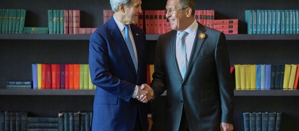 ABD Dışişleri Bakanı John Kerry ve Rusya Dışişleri Bakanı Sergey Lavrov - Sputnik Türkiye