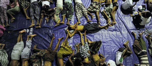 Asya'daki göçmen dramından en fazla etkilenenler Myanmar'da hiçbir vatandaşlık hakkında sahip olmayan Arakanlı Müslümanlar oldu. - Sputnik Türkiye