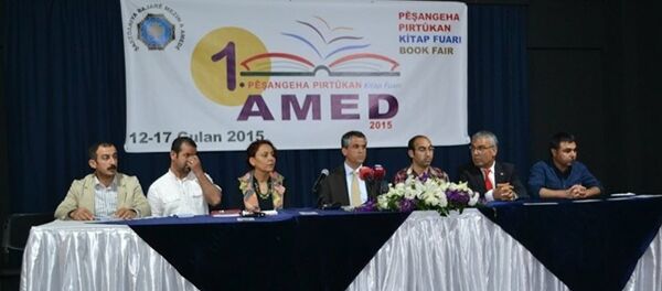 1. Amed Kitap Fuarı açıldı - Sputnik Türkiye