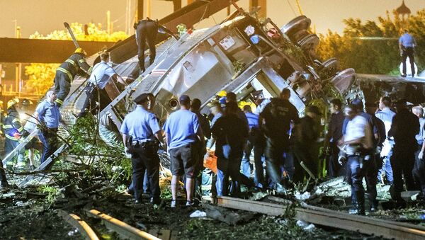 ABD'de tren kazası - Sputnik Türkiye
