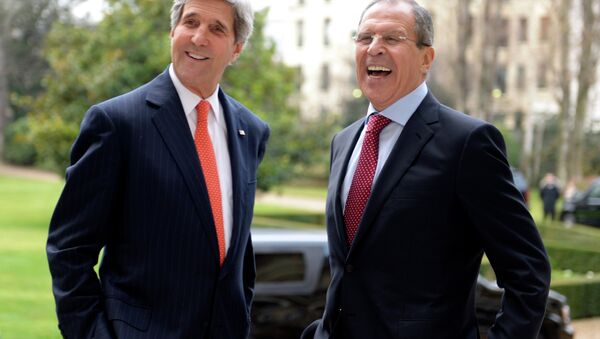 ABD Dışişleri Bakanı John Kerry, Rusya Dışişleri Bakanı Sergey Lavrov - Sputnik Türkiye