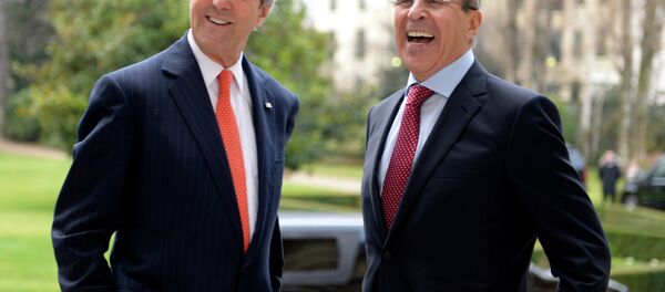 ABD Dışişleri Bakanı John Kerry, Rusya Dışişleri Bakanı Sergey Lavrov - Sputnik Türkiye