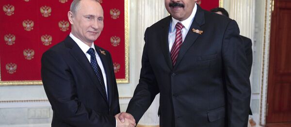 Rusya Devlet Başkanı Vladimir Putin ve Venezüella Devlet Başkanı Nicolas Maduro Rusya Devlet Başkanı Vladimir Putin ve Venezüella Devlet Başkanı Nicolas Maduro - Sputnik Türkiye