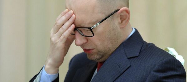 Ukrayna Başbakanı Arseniy Yatsenyuk - Sputnik Türkiye