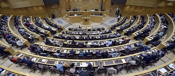 İspanya senato - Sputnik Türkiye
