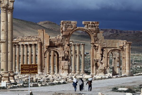 Palmira, Ortadoğu’daki en önemli arkeolojik kentlerden biri. - Sputnik Türkiye