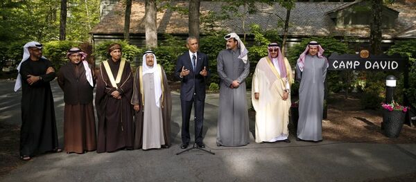 Camp David - Barack Obama - KİK temsilcileri Camp David - Barack Obama - KİK temsilcileri - Sputnik Türkiye