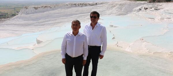 Tataristan Cumhurbaşkanı Minnihanov Denizli'de - Sputnik Türkiye