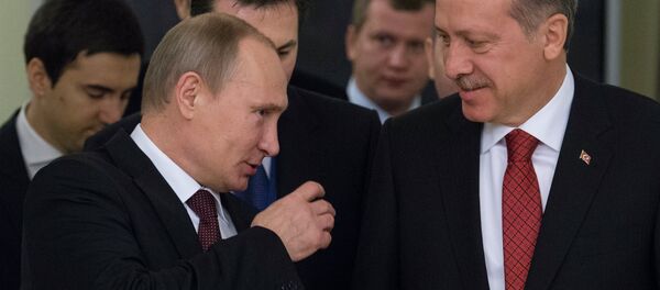 Cumhurbaşkanı Recep Tayyip Erdoğan ve Rusya Devlet Başkanı Vladimir Putin - Sputnik Türkiye