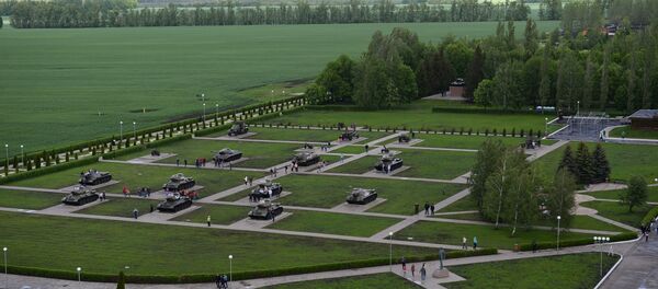 Prohorovka'daki tank parkı - Sputnik Türkiye