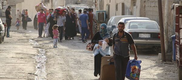 Irak Ramadi göç - Sputnik Türkiye