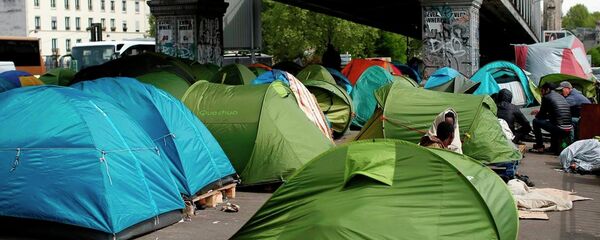 Fransa'daki göçmenler Fransa'daki göçmenler - Sputnik Türkiye
