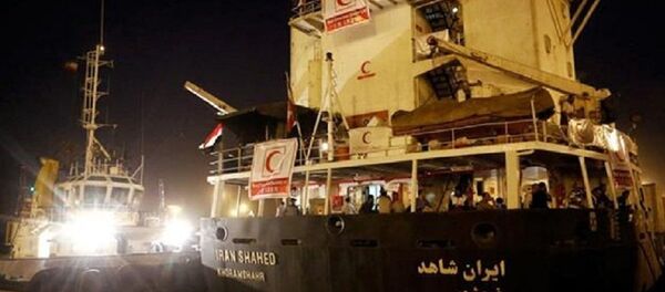 İran’ın Yemen’e yolladığı ‘İran Şahid’ adlı insani yardım gemisi - Sputnik Türkiye