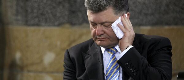 Ukrayna Devlet Başkanı Pyotr Poroşenko Ukrayna Devlet Başkanı Pyotr Poroşenko - Sputnik Türkiye