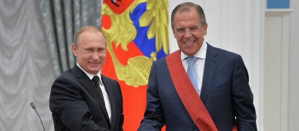 Vladimir Putin-Sergey Lavrov Vladimir Putin-Sergey Lavrov - Sputnik Türkiye