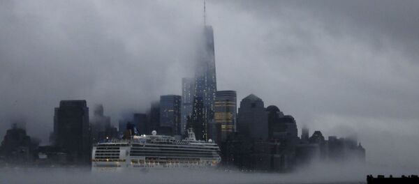 New York’ta sis hakimiyeti sürüyor. New York’ta sis hakimiyeti sürüyor. - Sputnik Türkiye