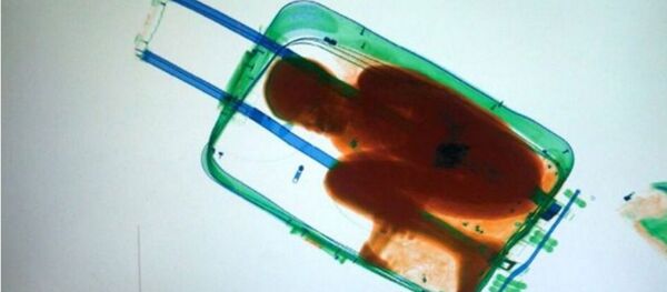 İspanya-bavuldan çıkan çocuk - Sputnik Türkiye