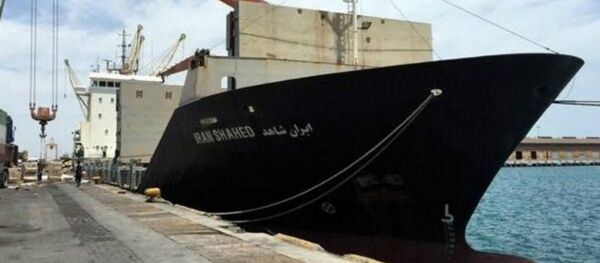 İran’ın Yemen’e yolladığı ‘İran Şahid’ adlı insani yardım gemisi İran’ın Yemen’e yolladığı ‘İran Şahid’ adlı insani yardım gemisi - Sputnik Türkiye