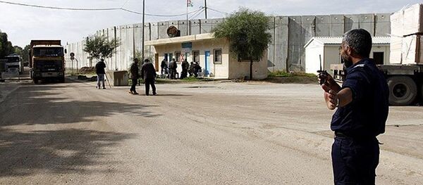 Gazze Kerm Ebu Salim Sınır Kapısı - Sputnik Türkiye