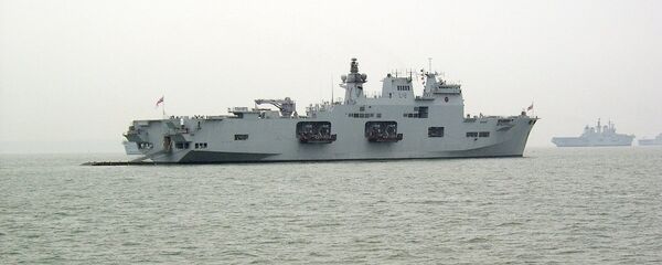 İngiliz HMS Ocean gemisi - Sputnik Türkiye