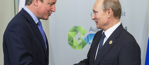 İngiltere Başbakanı David Cameron- Rusya Devlet Başkanı Vladimir Putin İngiltere Başbakanı David Cameron- Rusya Devlet Başkanı Vladimir Putin - Sputnik Türkiye