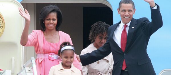 Obama ailesi - Sputnik Türkiye
