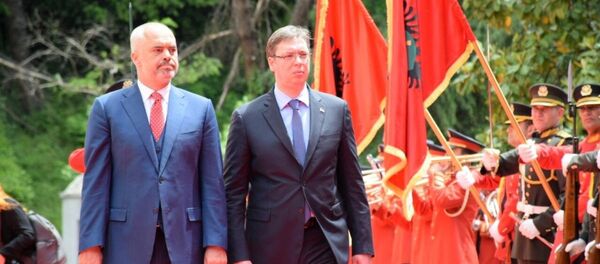 Aleksandar Vuçiç & Edi Rama - Sputnik Türkiye