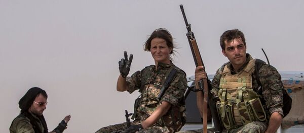 YPG milisleri - Sputnik Türkiye