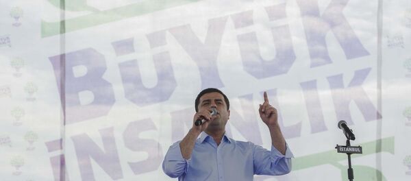 HDP Eş Başkanı Selahattin Demirtaş - Sputnik Türkiye