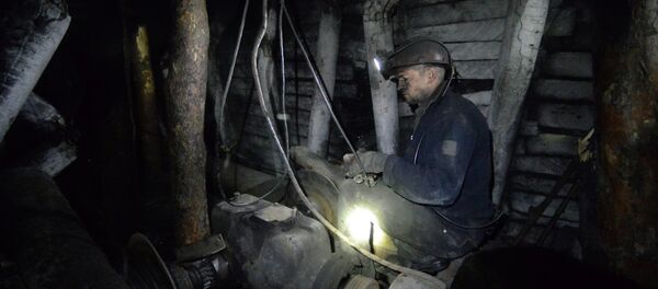 Ukrayna Donbass maden - Sputnik Türkiye