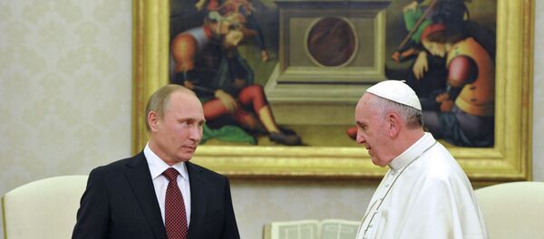 Vladimir Putin & Papa Francis Vladimir Putin & Papa Francis - Sputnik Türkiye