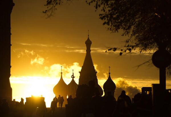 Aziz Vasil Katedrali, Moskova. - Sputnik Türkiye