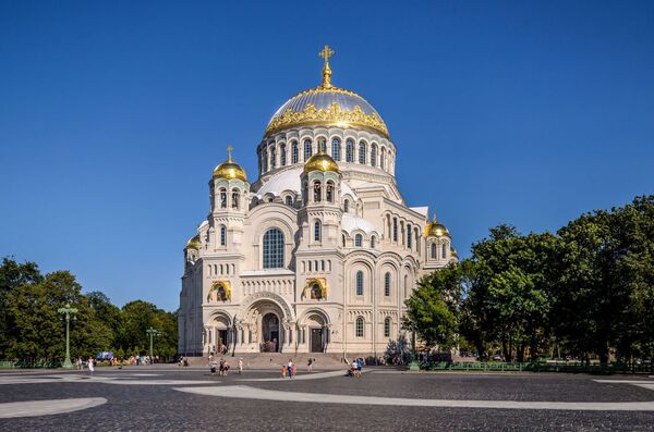 Aziz Nikola Deniz Katedrali, Kronstadt. - Sputnik Türkiye