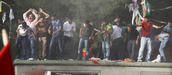 HDP Diyarbakır mitingi patlama - Sputnik Türkiye