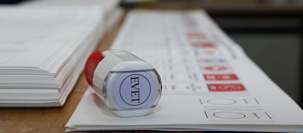 Türkiye sandık başında Türkiye sandık başında - Sputnik Türkiye