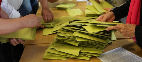 Türkiye 7 Haziran'da sandık başındaydı. - Sputnik Türkiye