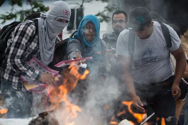 Meksika'da seçim boykotu Meksika'da seçim boykotu - Sputnik Türkiye