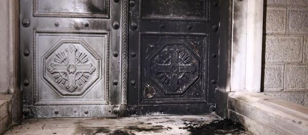 Kadıköy kilise saldırı - Sputnik Türkiye