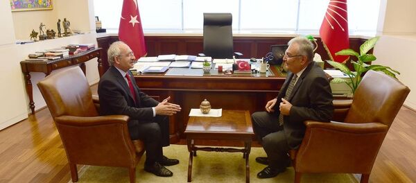 Deniz Baykal, Kemal Kılıçdaroğlu Deniz Baykal, Kemal Kılıçdaroğlu - Sputnik Türkiye