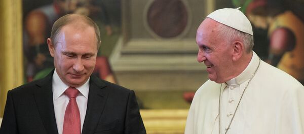 Vladimir Putin - Papa Franciscus - Sputnik Türkiye