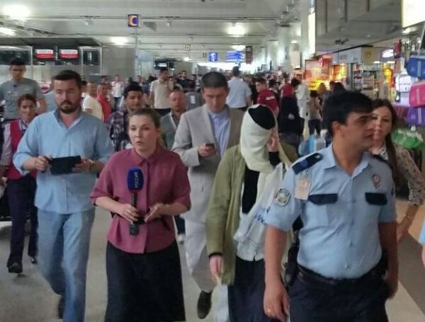 Varvara Karaulova, İstanbul Atatürk Havalimanı’nda - Sputnik Türkiye