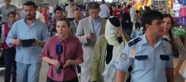 Varvara Karaulova, İstanbul Atatürk Havalimanı’nda - Sputnik Türkiye