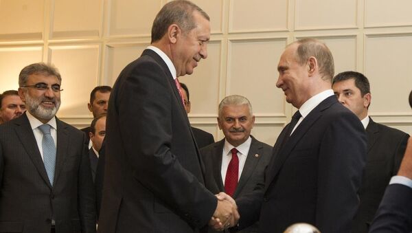 Recep Tayyip Erdoğan-Vladimir Putin - Sputnik Türkiye