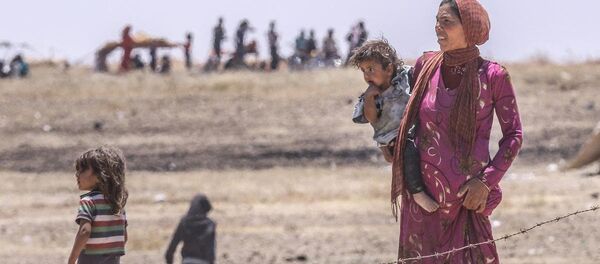 Türkiye'ye sığınan Suriyeliler - Sputnik Türkiye