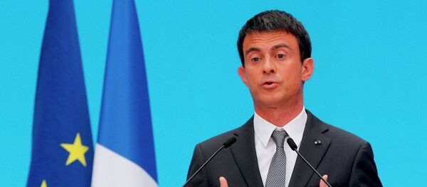 Fransa Başbakanı Manuel Valls - Sputnik Türkiye